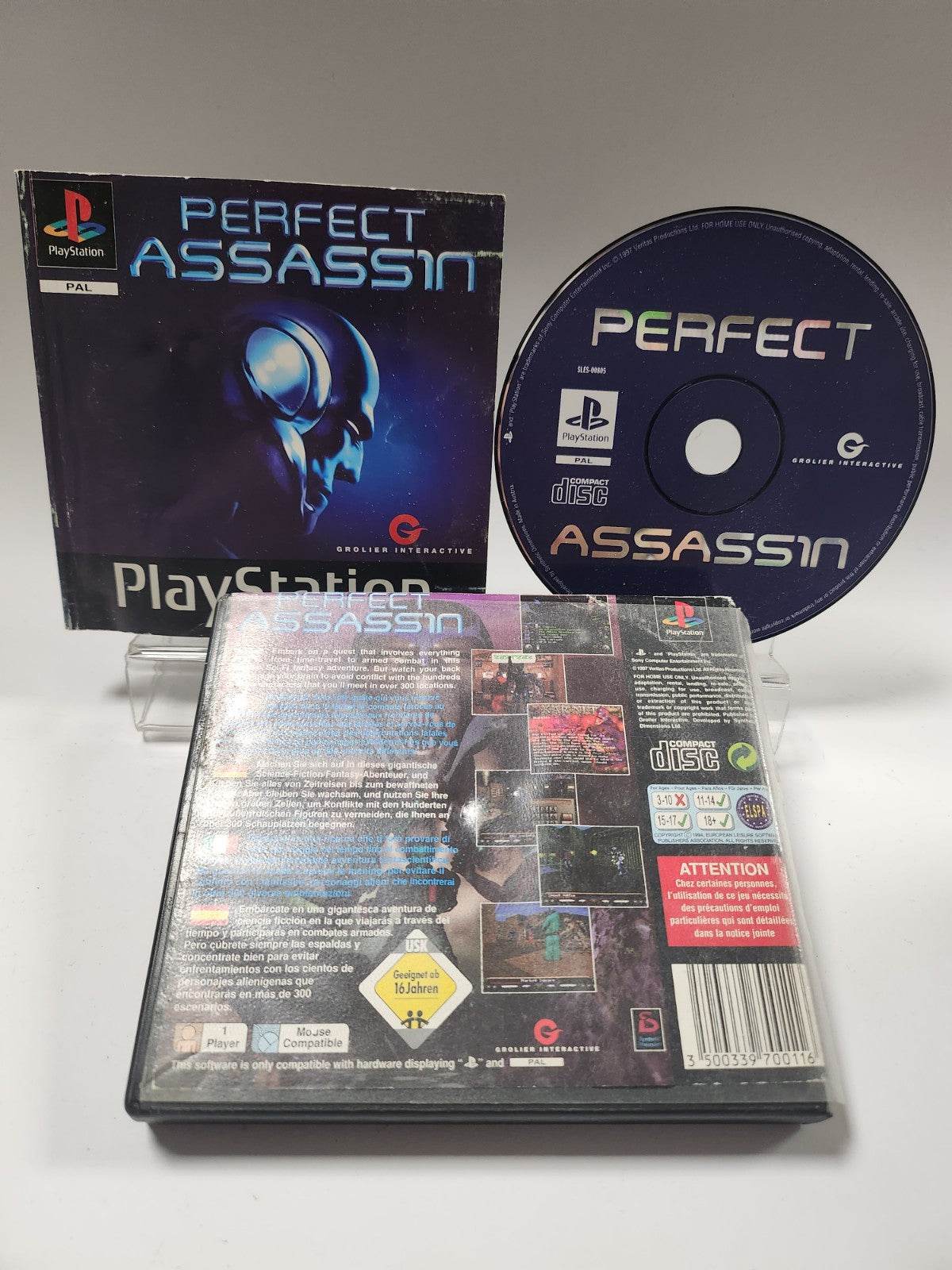Perfect Assassin Playstation 1 - Feniks Gameshop