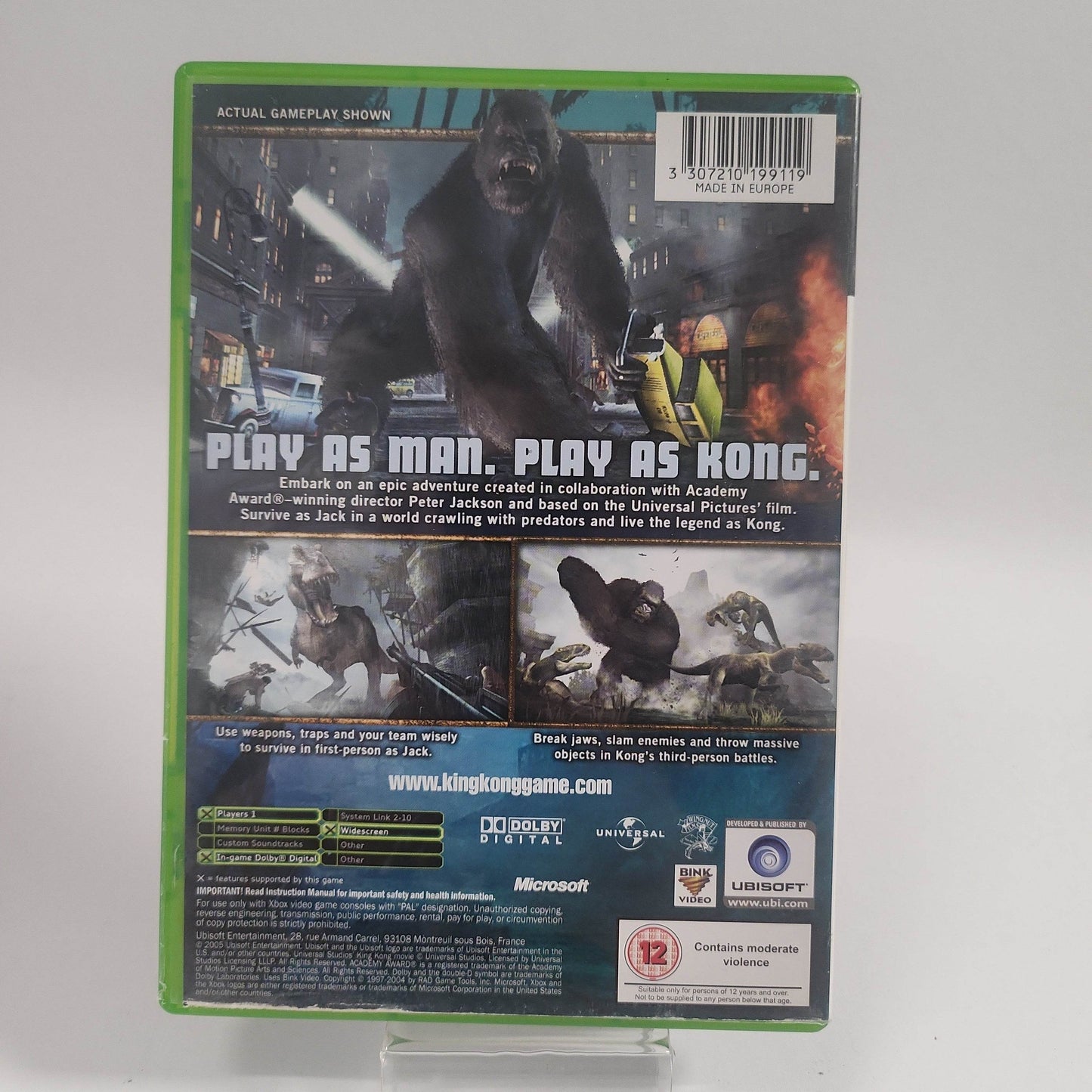 Peter Jackson's King Kong Official Game Xbox Original - Feniks Gameshop