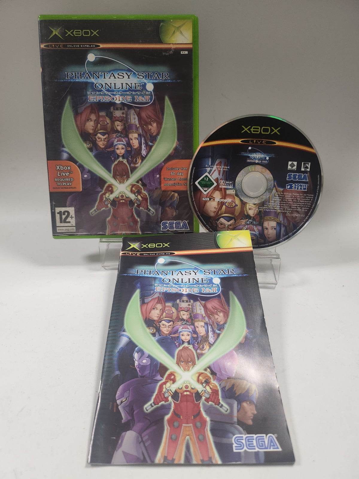 Phantasy Star Online Episode I & II Xbox Original - Feniks Gameshop