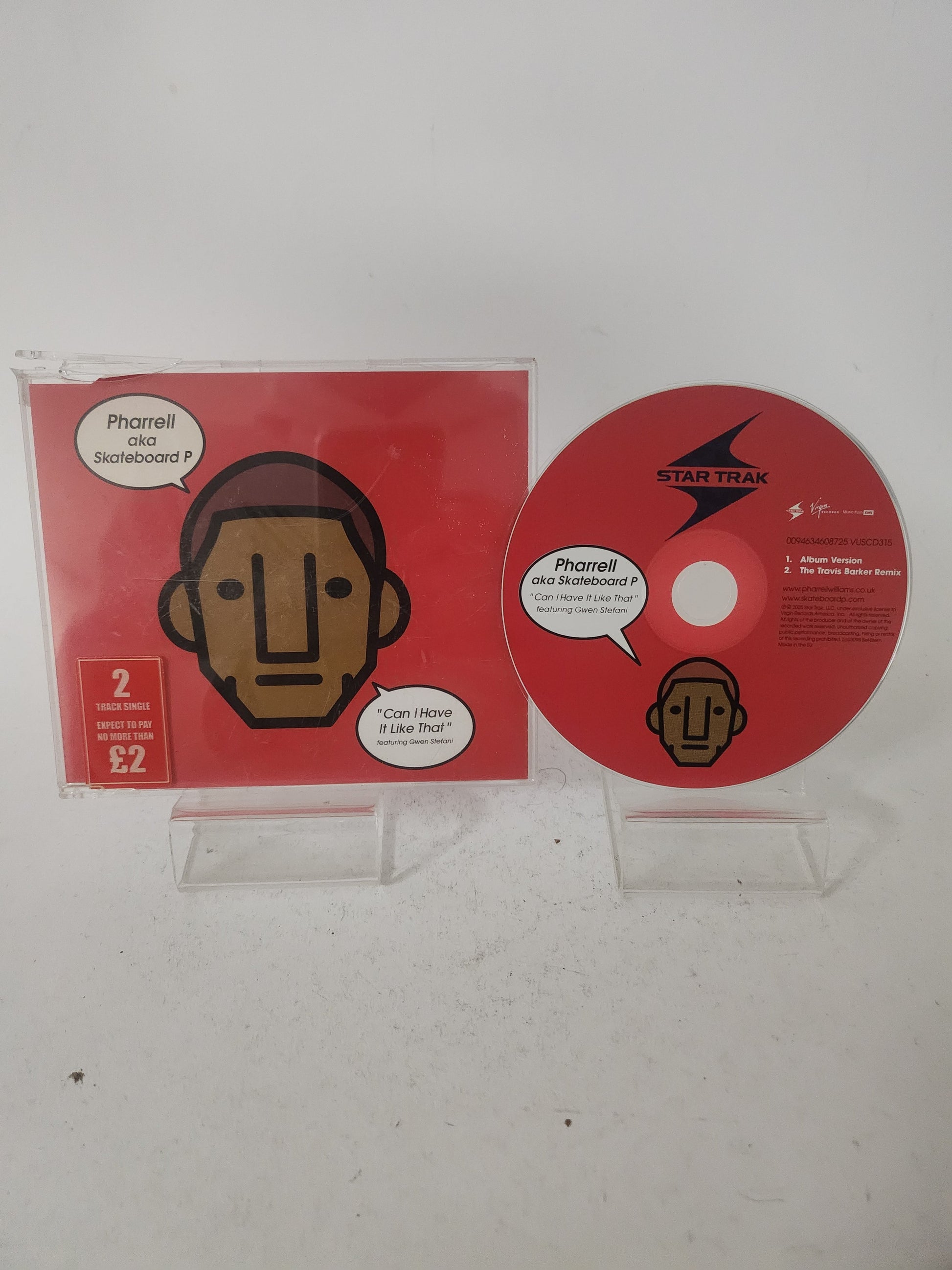 Pharrell (Aka Skateboard P): Can I Have ot Like That CD Single - CD Single