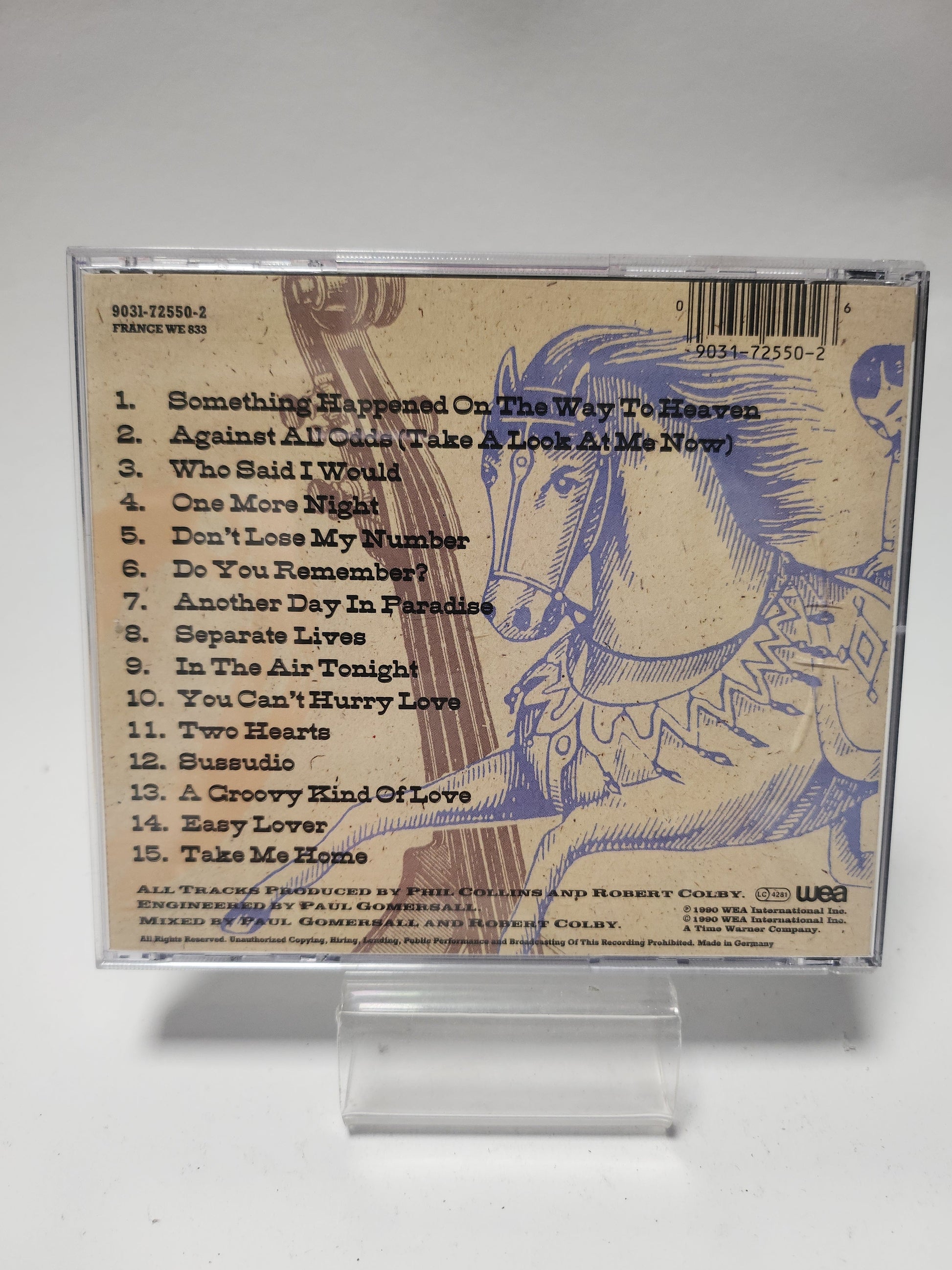 Phil Collins Serious Hits Live CD - Cd