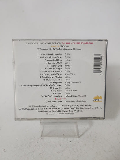 Phil Collins Songbook: the Vocal Hit Collection CD - Cd