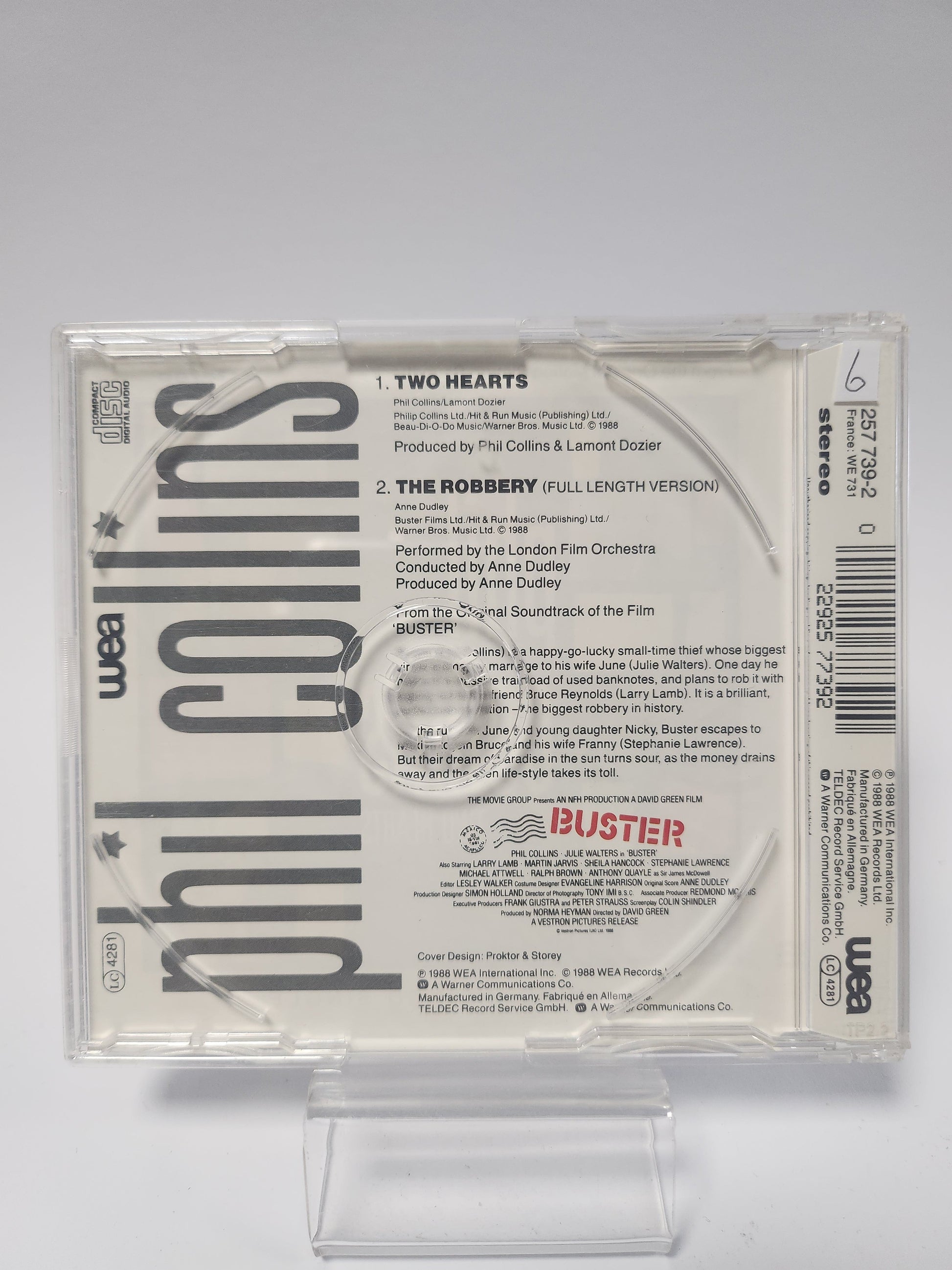 Phil Collins: Two Hearts Mini CD - Cd