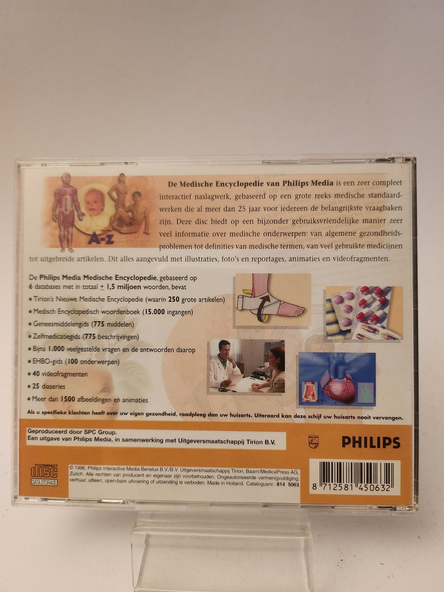 Philips Media: Medische Encyclopedie Pc - Cd