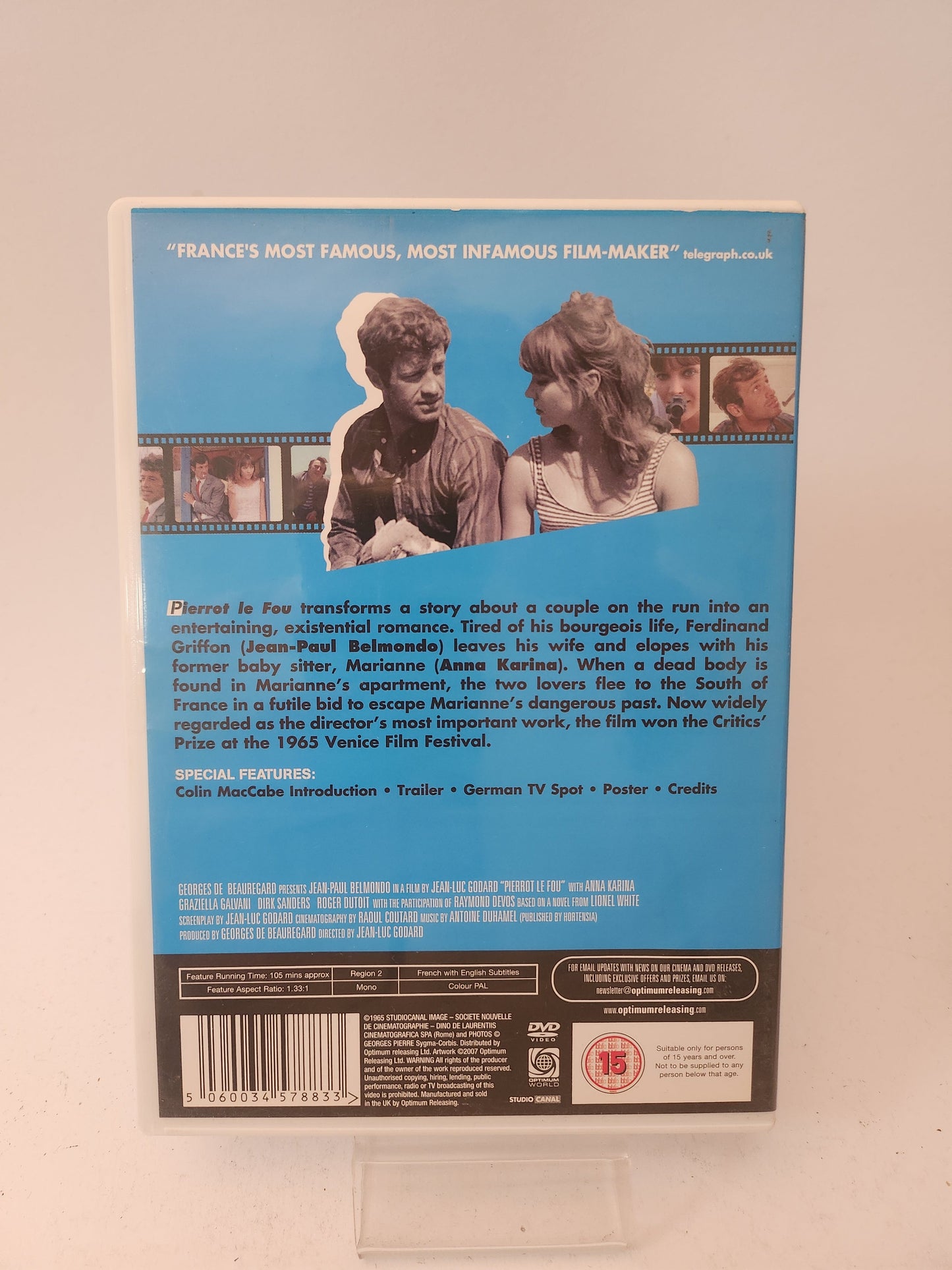 Pierrot le Fou DVD - Dvd Volwassenen