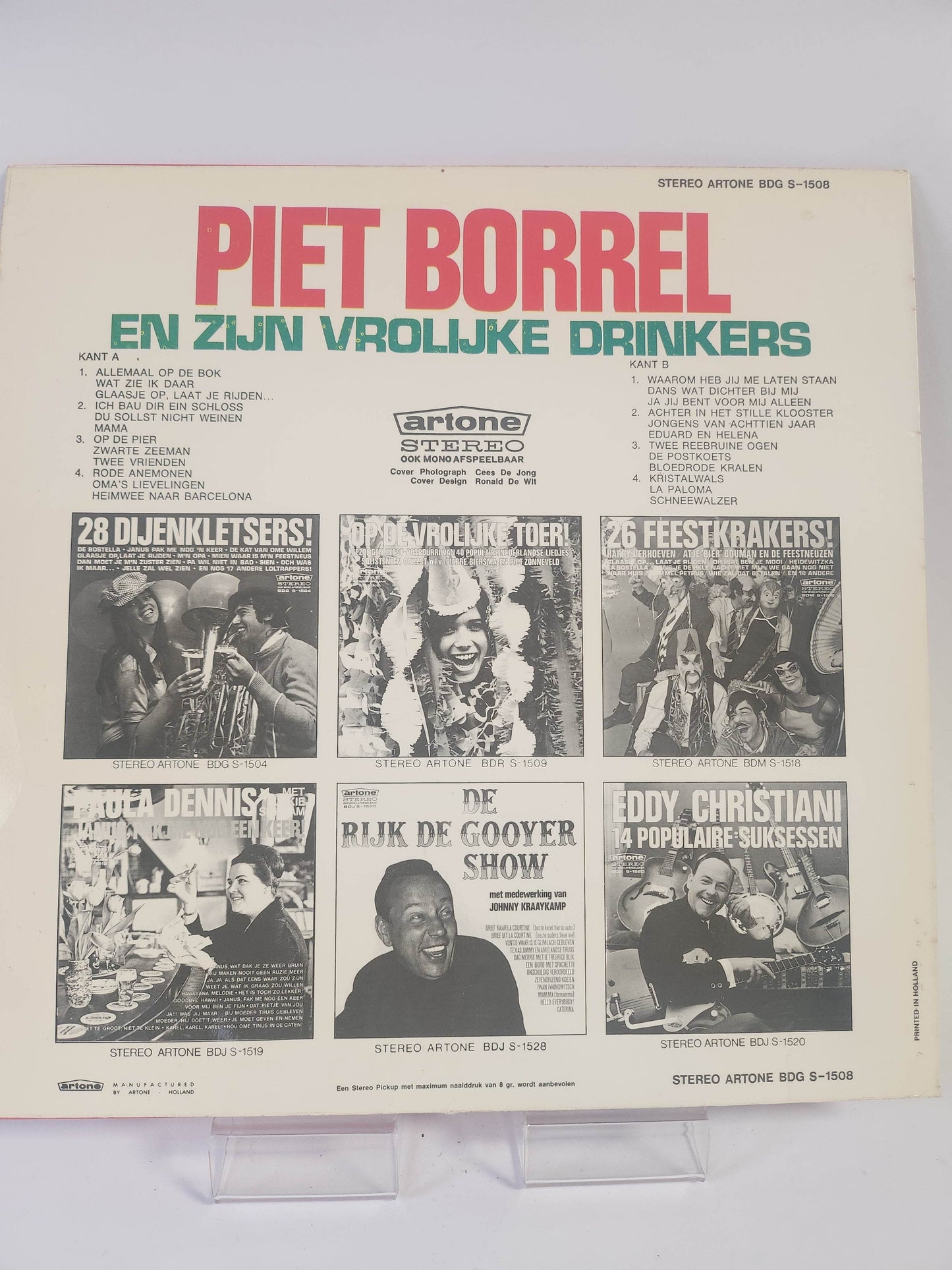 Piet Borrel: 24 Successen LP Vinyl - Feniks Gameshop