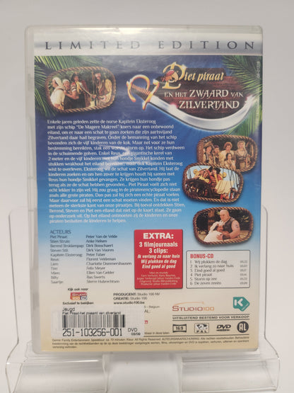 Piet Piraat en het Zwaard van Zilvertand DVD Kids - Dvd kids