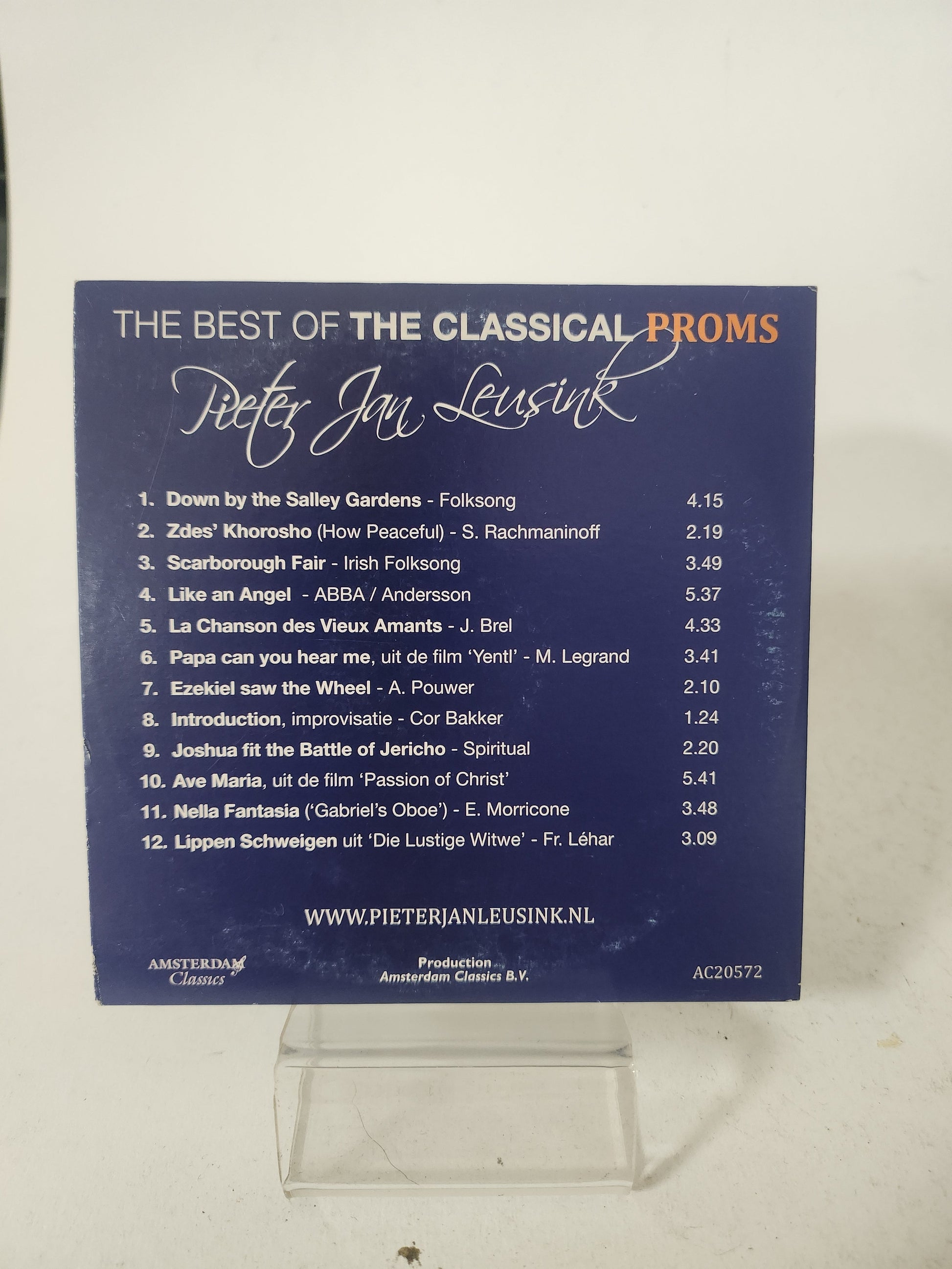 Pieter Jan Leusink: the Classics Proms CD Single - CD Single