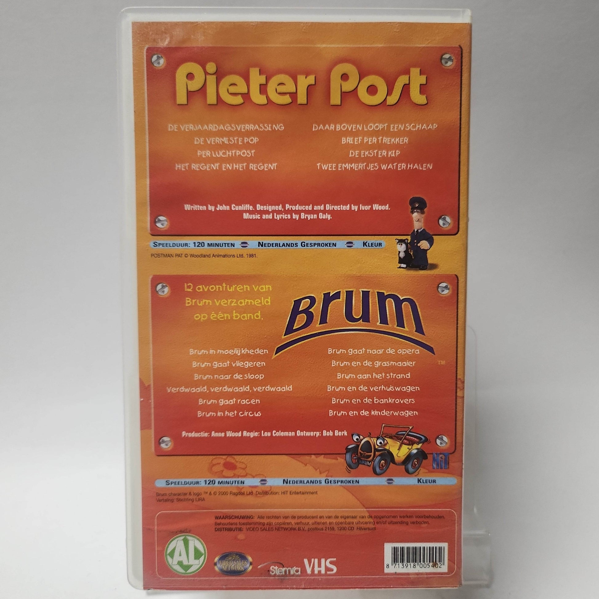 Pieter Post & Brum op Avontuur VHS - Feniks Gameshop