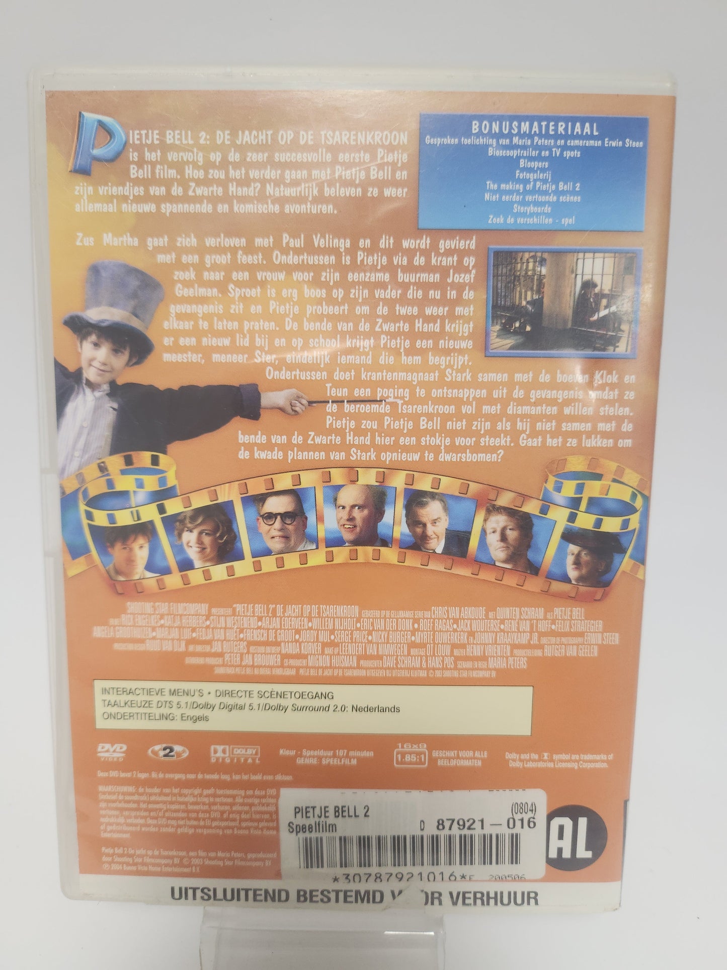 Pietje Bell 2: de Jacht op de Tsarenkroon DVD Kids - Dvd kids
