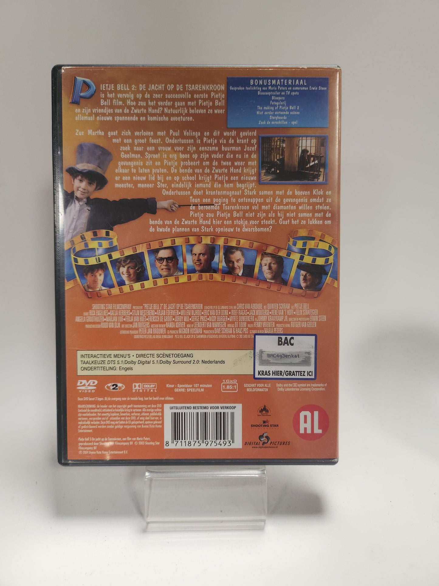 Pietje Bell 2: de Jacht op de Tsarenkroon Dvd Kids - Dvd kids