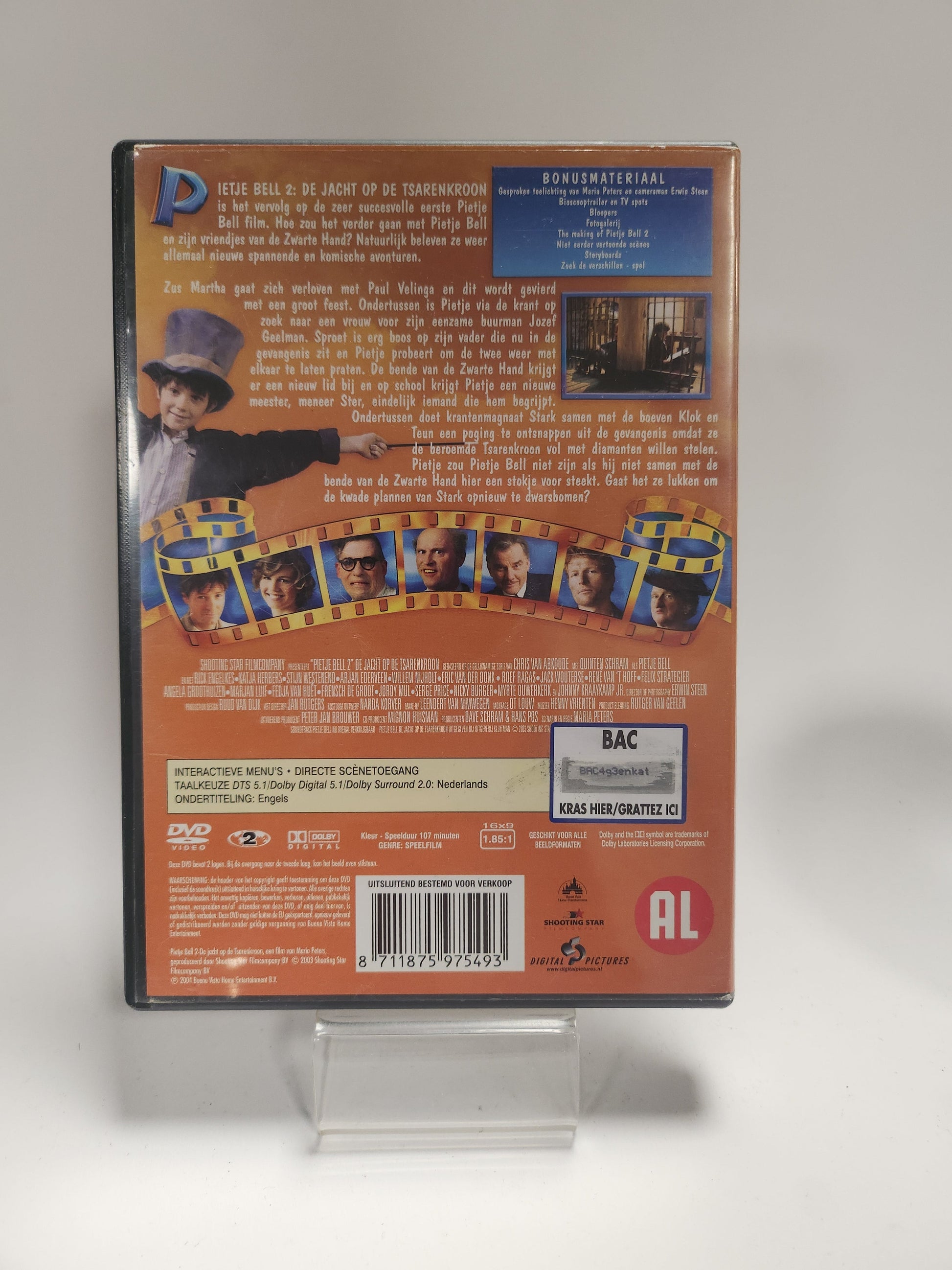 Pietje Bell 2: de Jacht op de Tsarenkroon Dvd Kids - Dvd kids