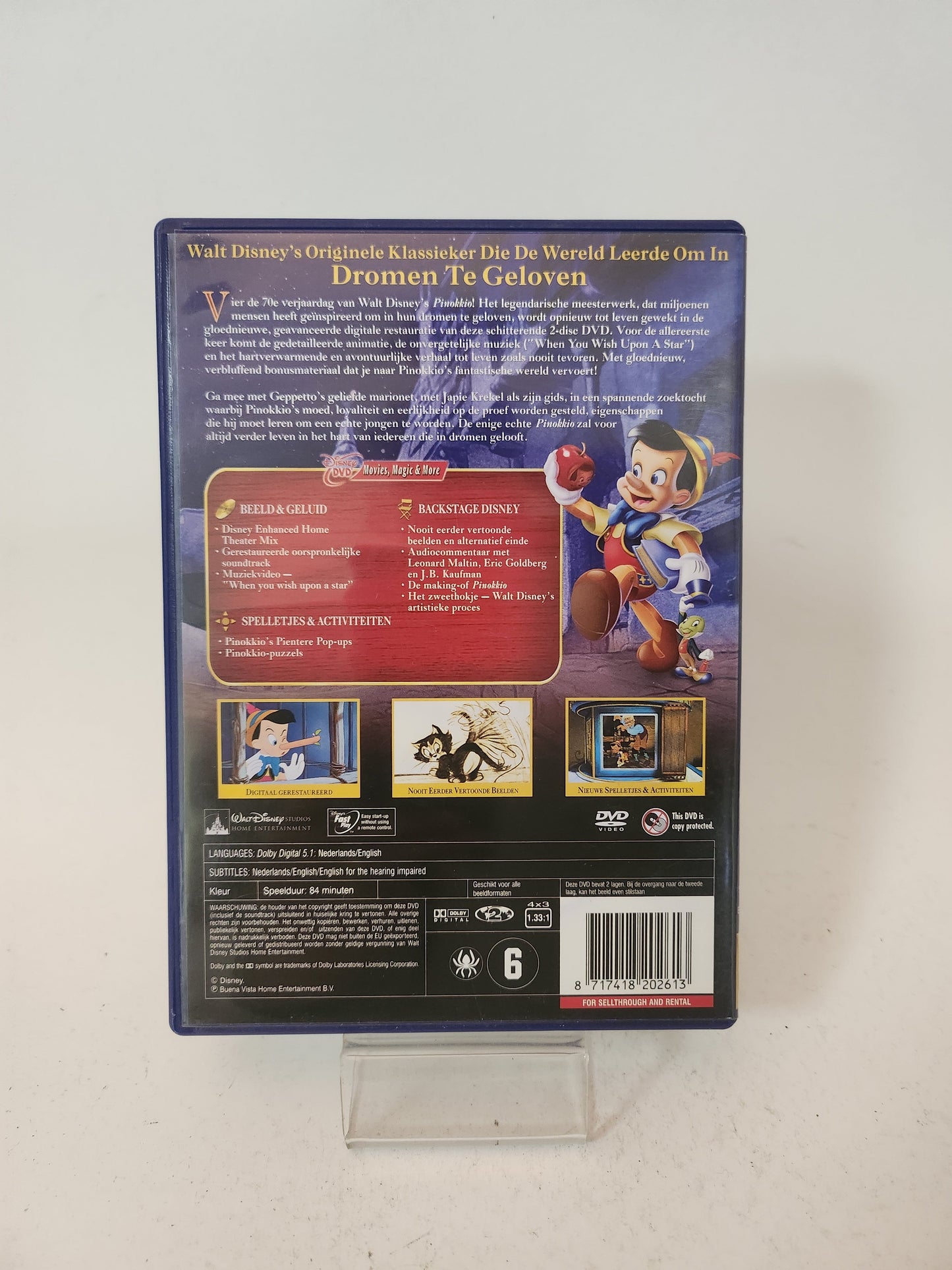 Pinocchio 2 Disc Special Edition Dvd Kids - Dvd kids