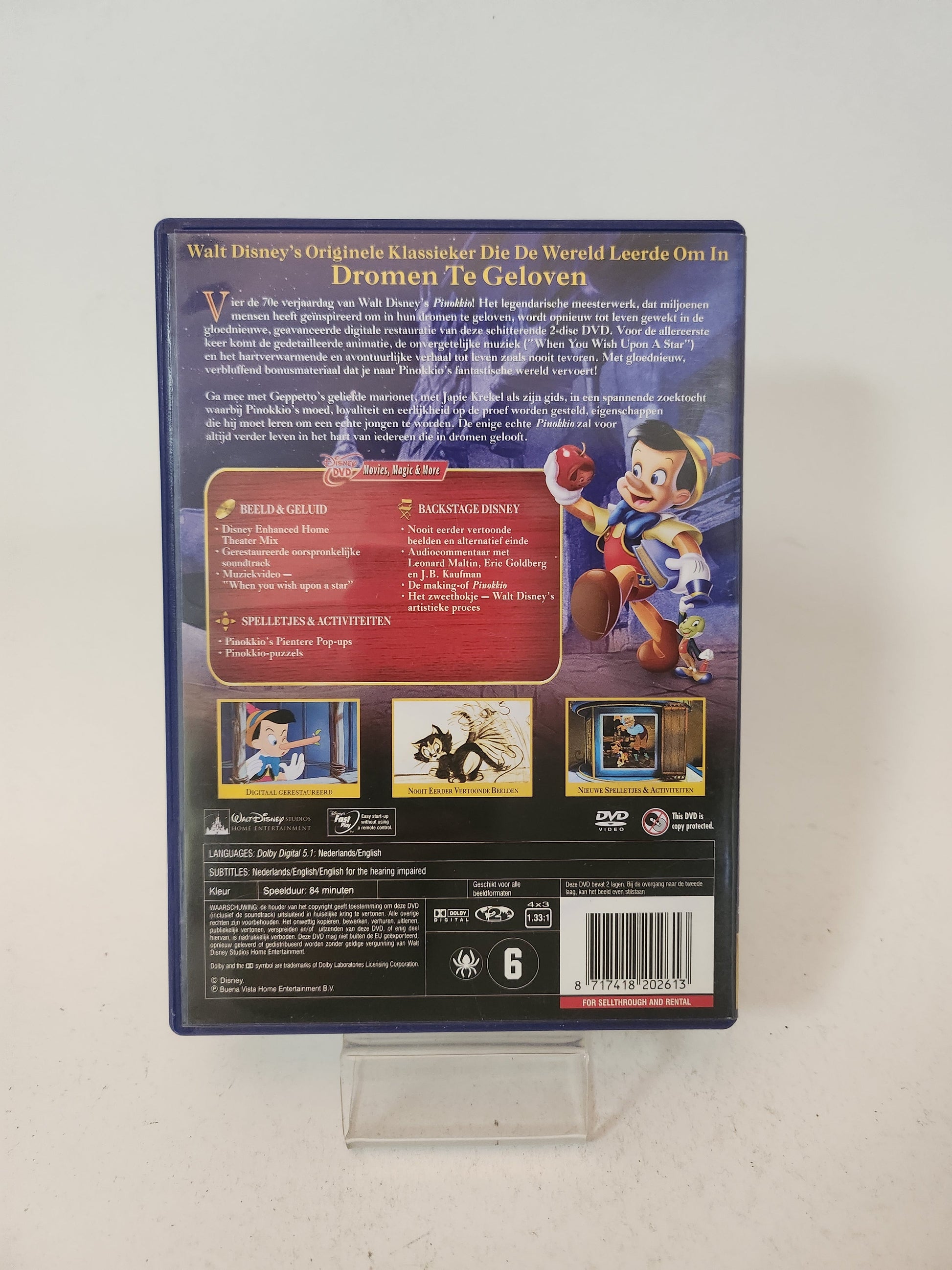 Pinocchio 2 Disc Special Edition Dvd Kids - Dvd kids