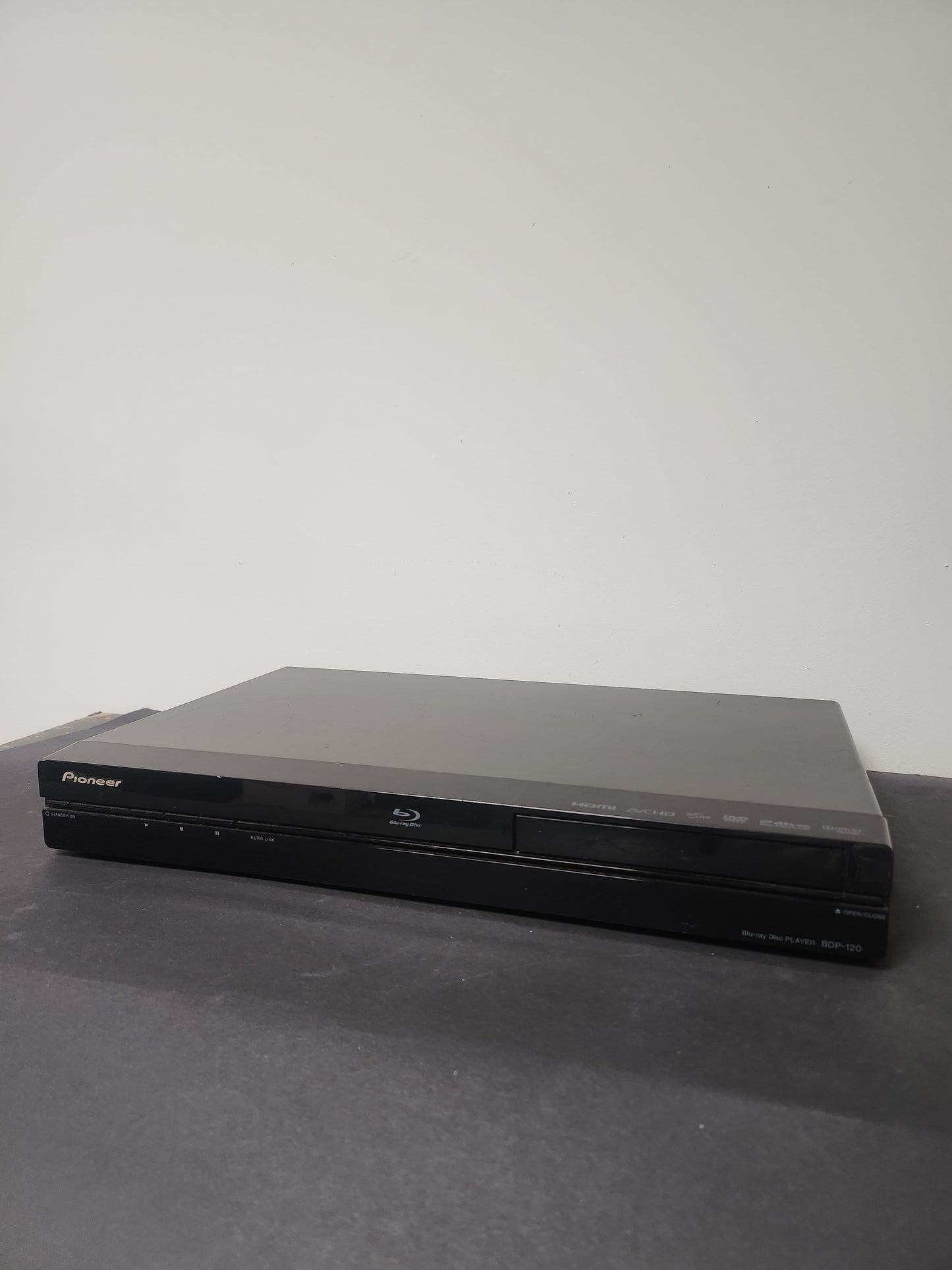 Pioneer BDP-120 Blu-Ray-Speler - Blu-Ray-Speler