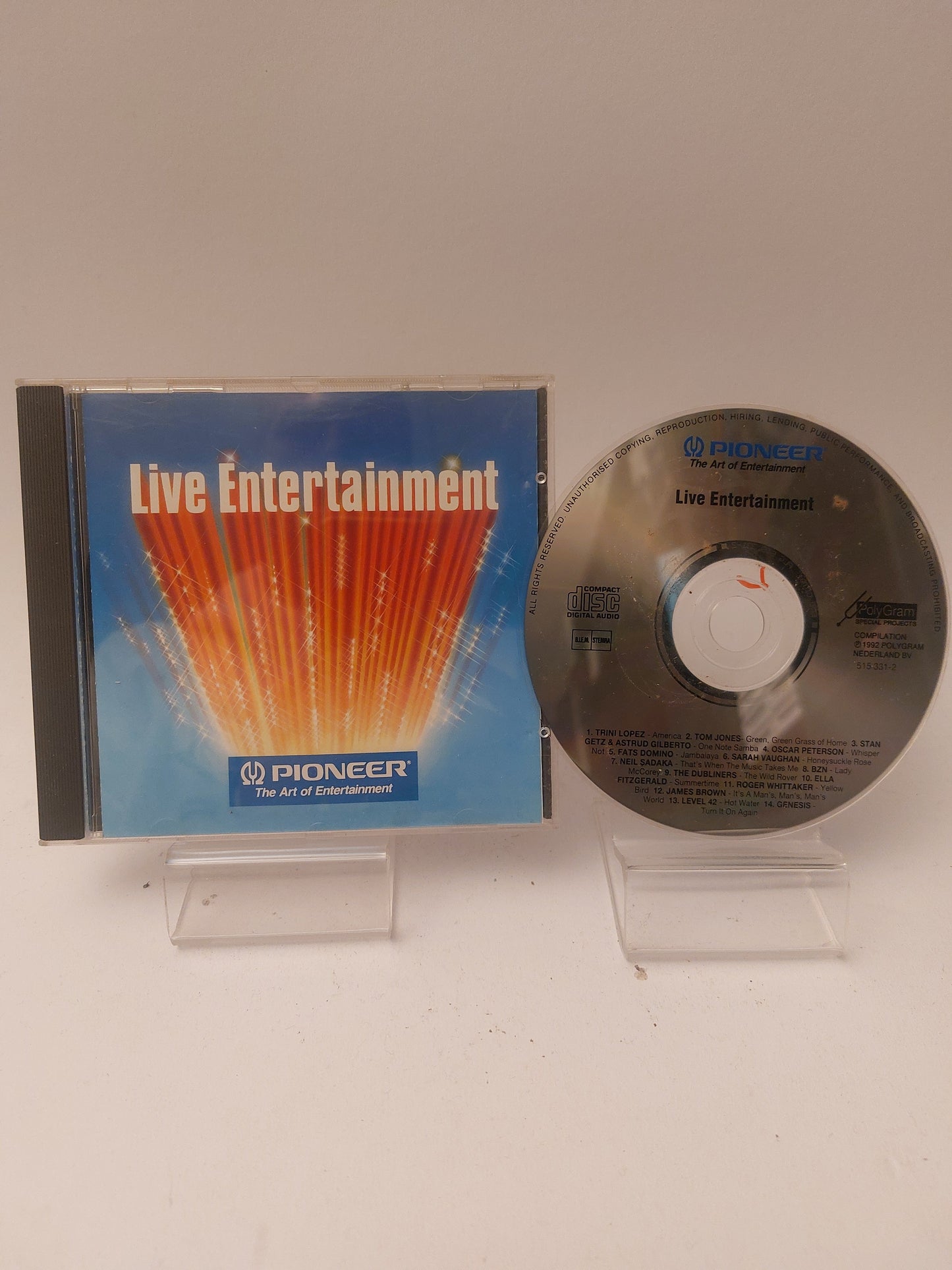 Pioneer: Live Entertainment CD - Cd