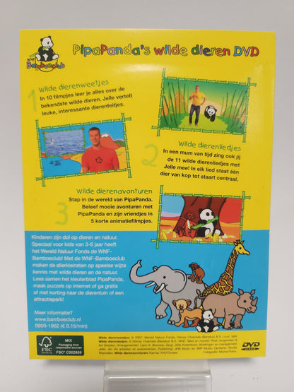 Pipapanda’s Wilden Dieren DVD Kids - Dvd kids