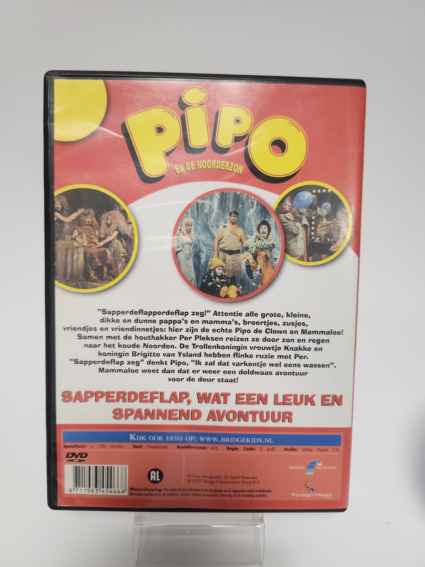 Pipo en de Noorderzon DVD Kids - Dvd kids