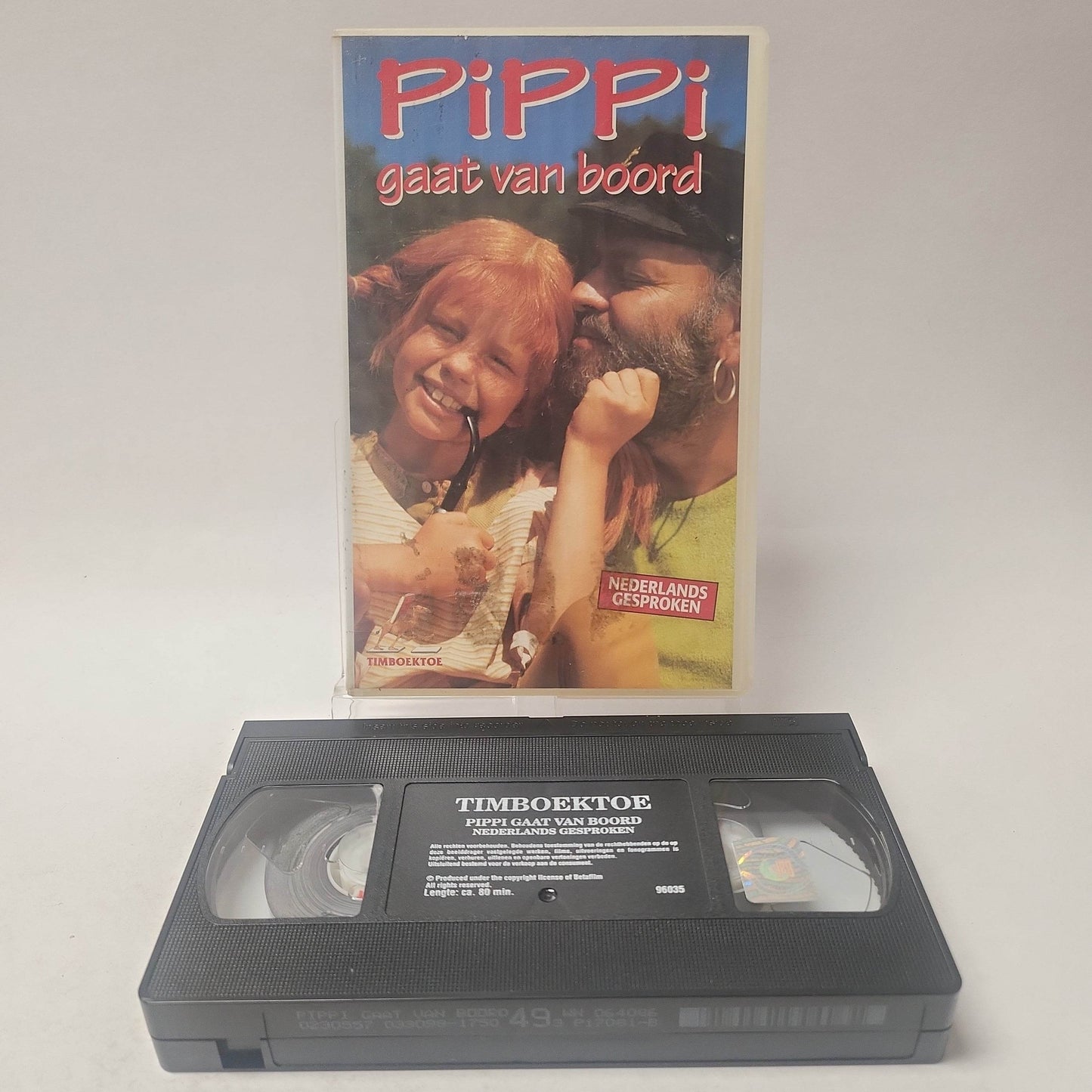 Pippi gaat van Boord VHS - Feniks Gameshop