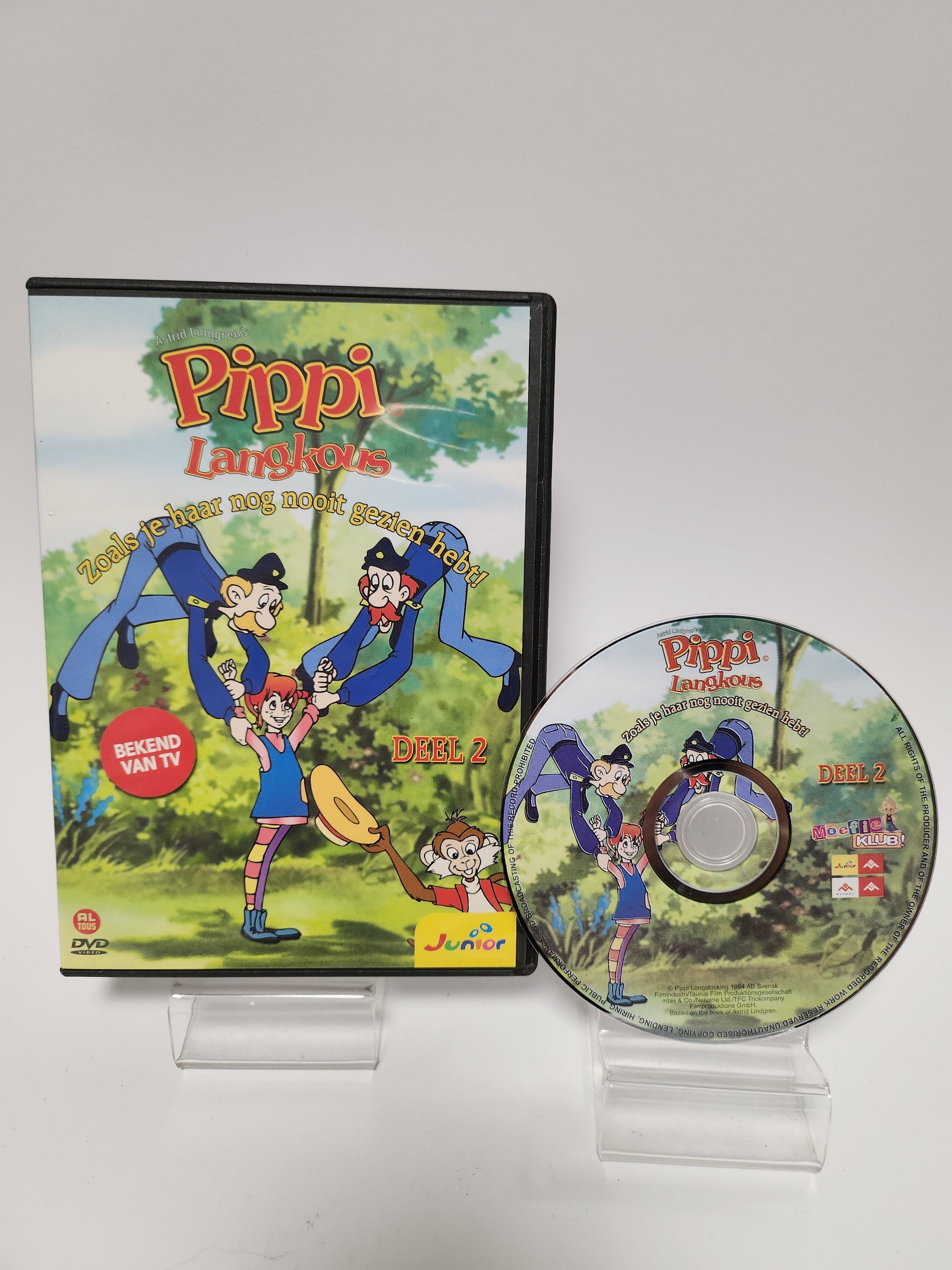 Pippi Langkous Deel 2: Zoals je haar nog nooit gezien hebt DVD Kids - Dvd kids