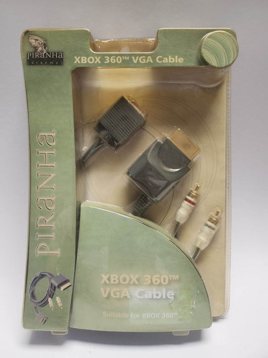 Piranha Xtreme VGA kabel Geseald Xbox 360 - Feniks Gameshop