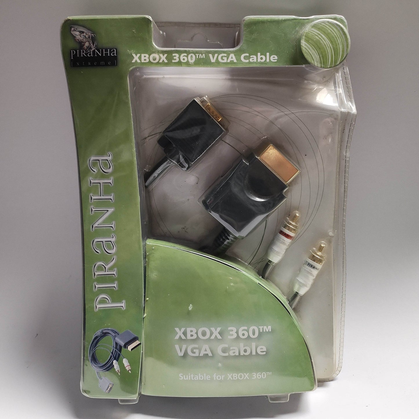 Piranha Xtreme VGA kabel Geseald Xbox 360 - Feniks Gameshop