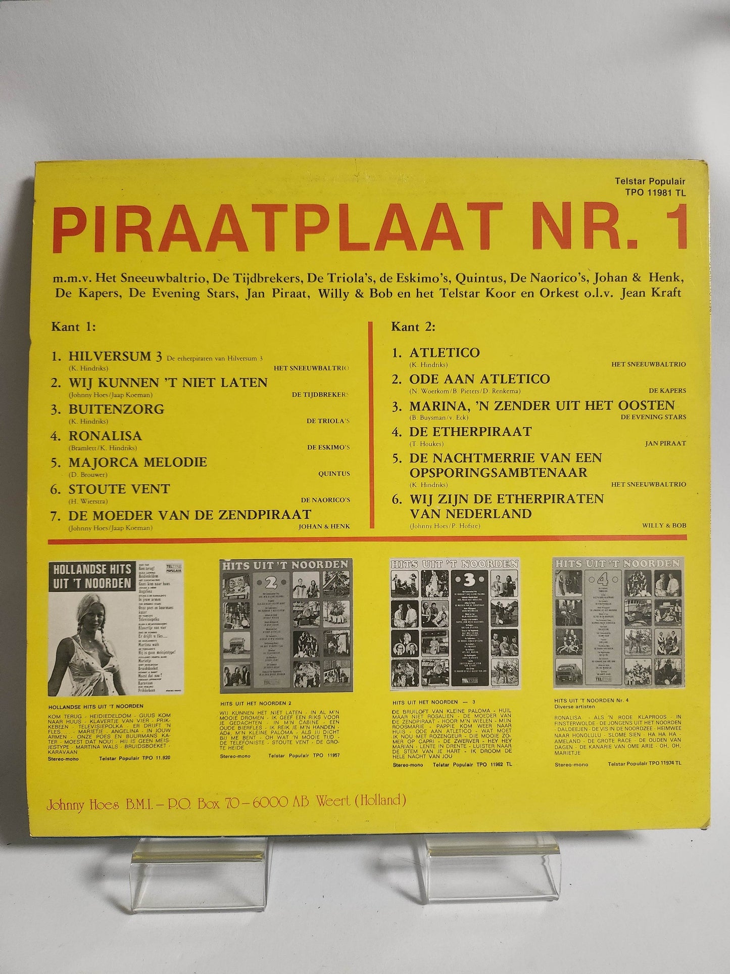 Piratenhits Nr 1 LP Vinyl - Feniks Gameshop
