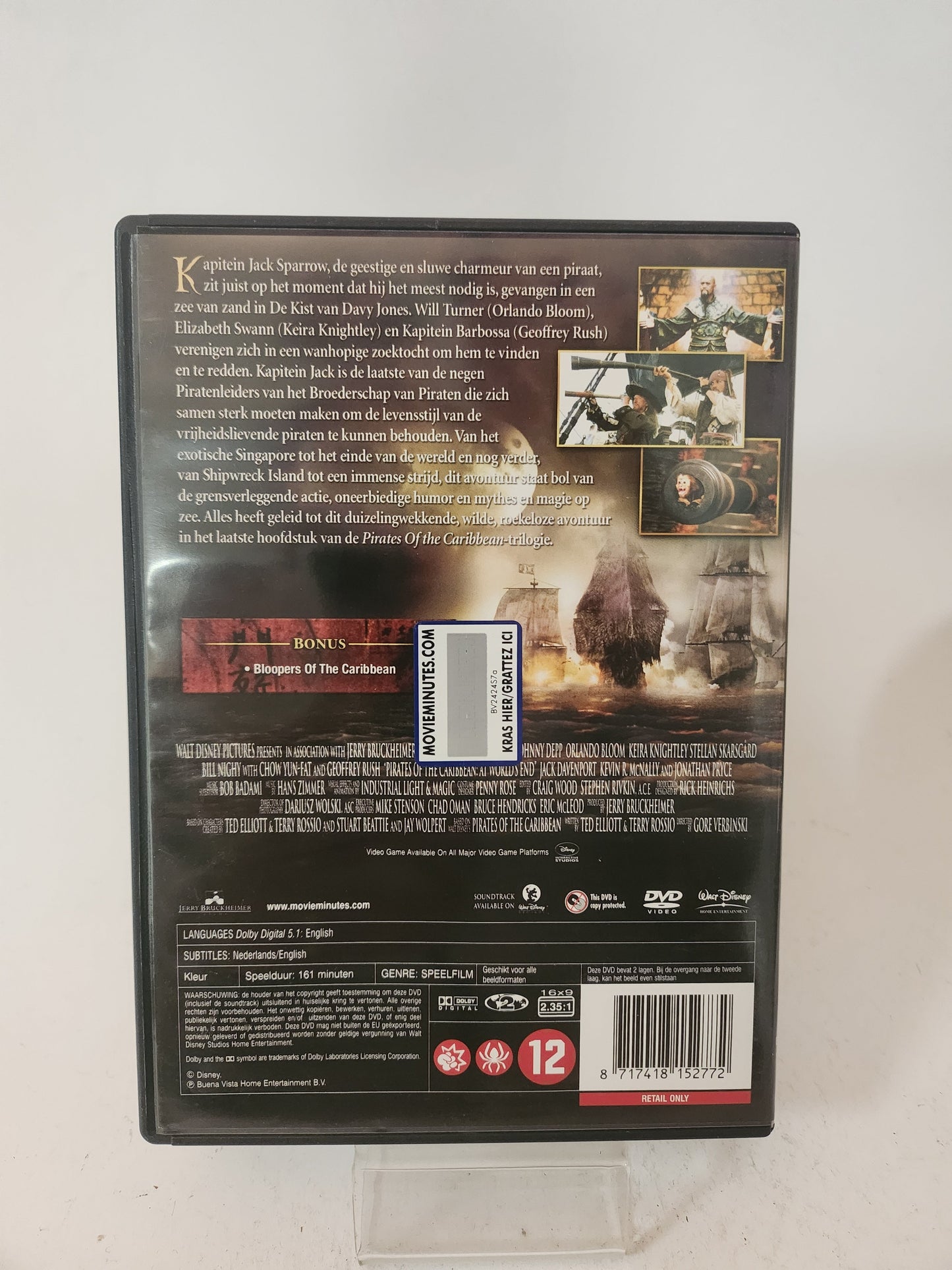 Pirates of the Caribbean At World’s End Dvd - Dvd Volwassenen