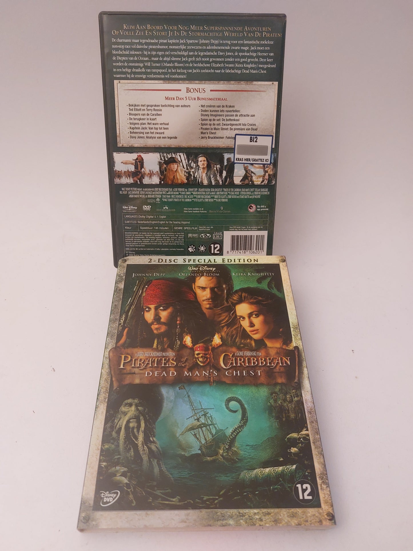Pirates of the Caribbean: Dead Man’s Chest ’2 Disc Special Edition’ Dvd - Dvd Volwassenen