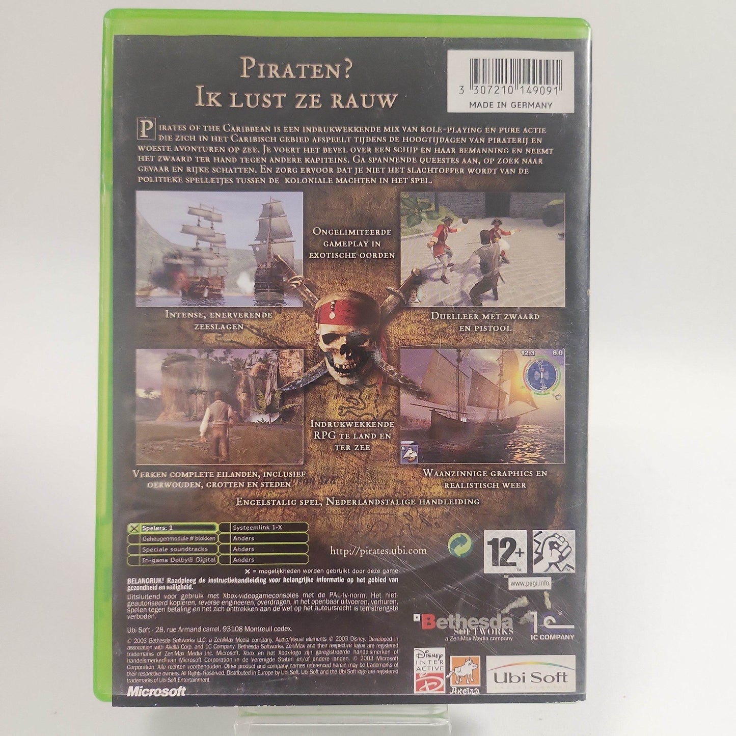 Pirates of the Caribbean Xbox Original - Feniks Gameshop