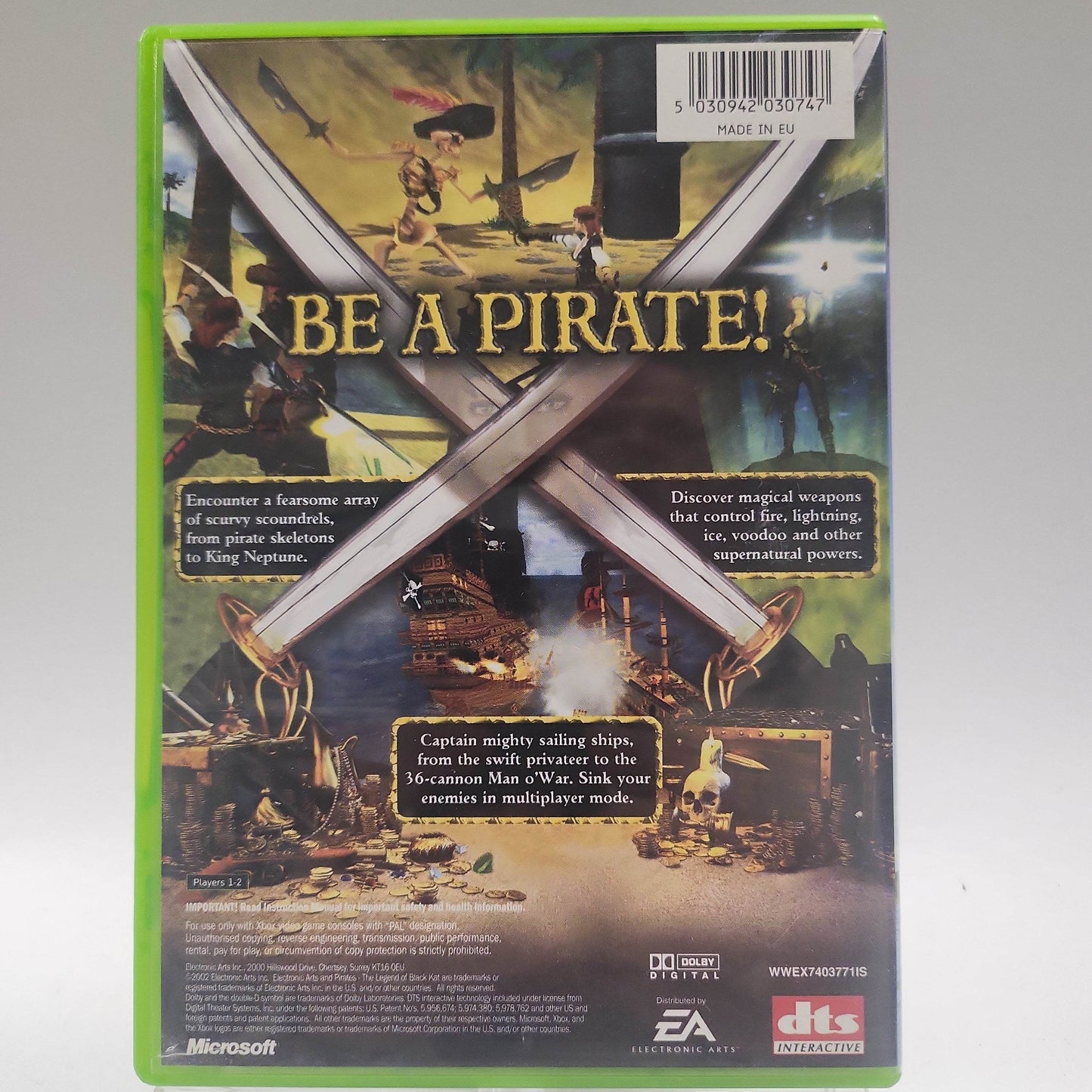 Pirates the Legend of Black Kat Xbox Original - Feniks Gameshop