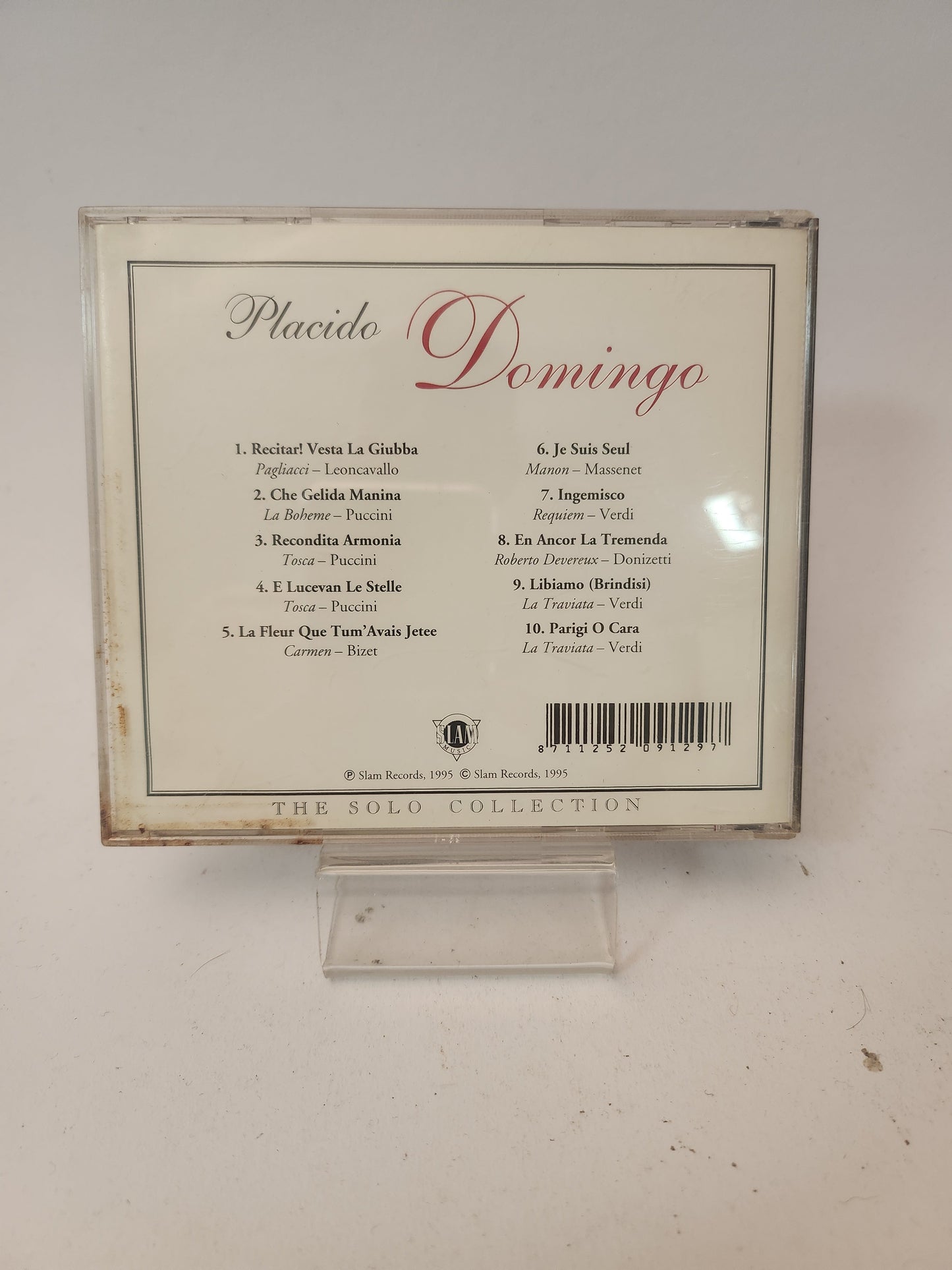 Placido Domingo: the Solo Collection CD - Cd