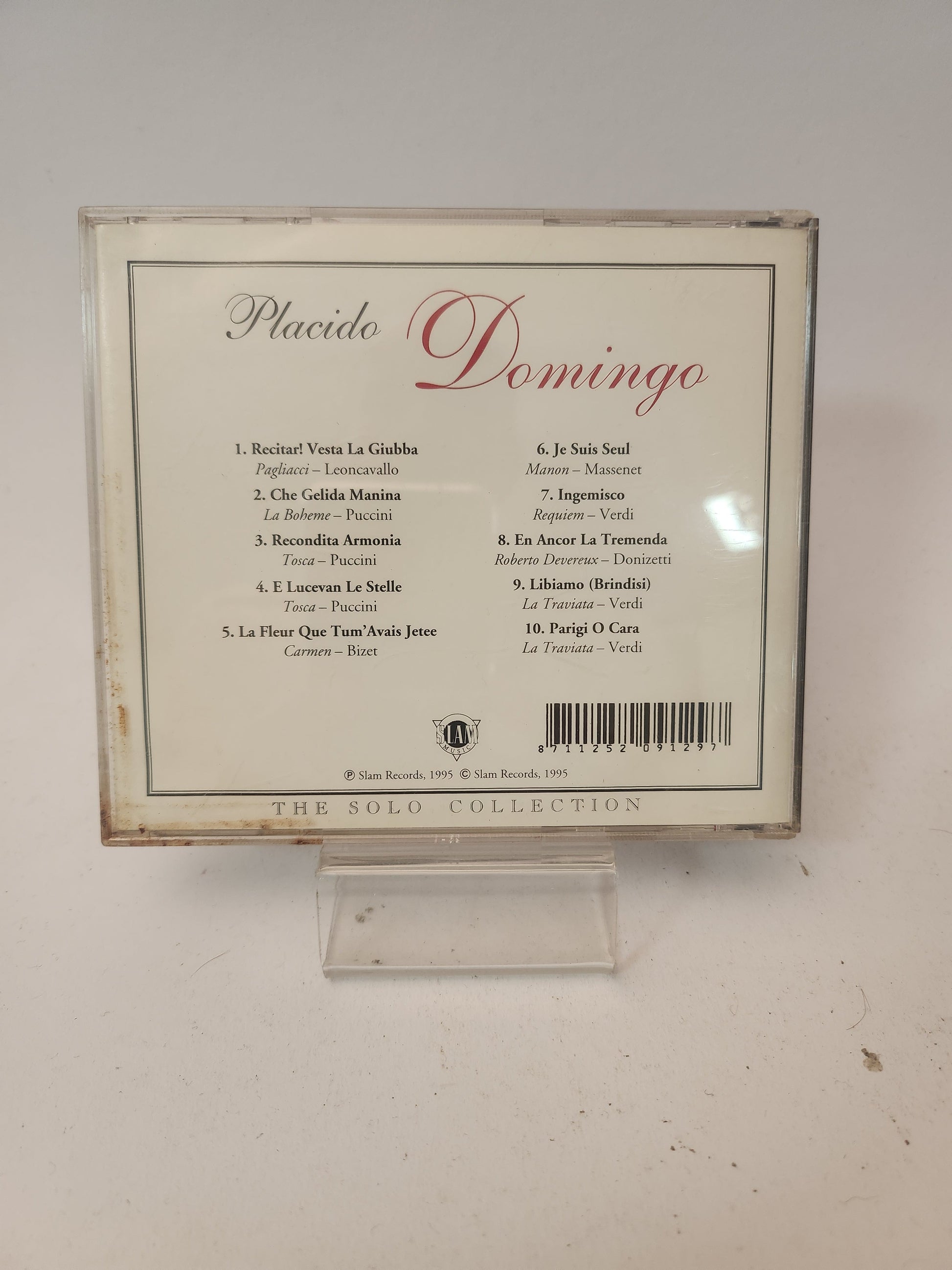 Placido Domingo: the Solo Collection CD - Cd