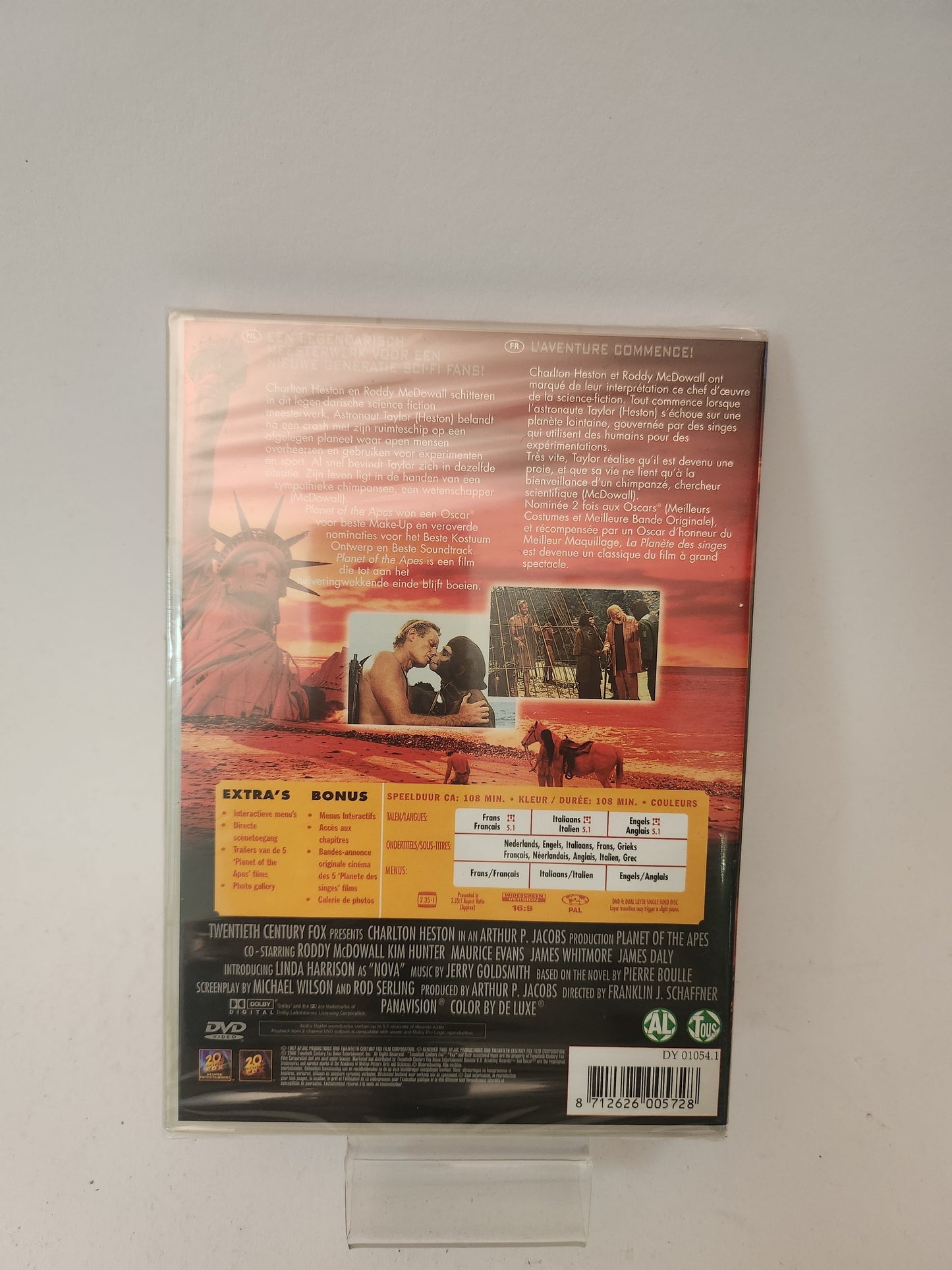 Planet of the Apes geseald DVD - Dvd Volwassenen