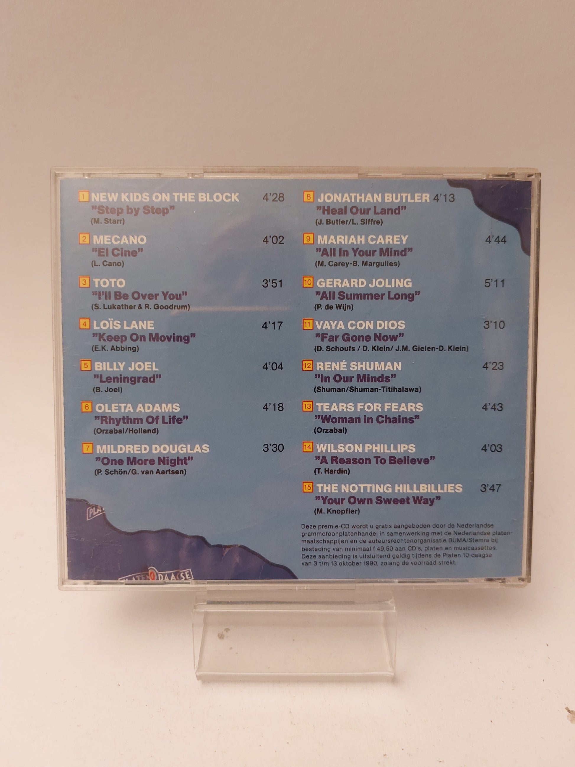 Platen 10 Daagse: Het Nationale Muziek Kado 1990 CD - Cd
