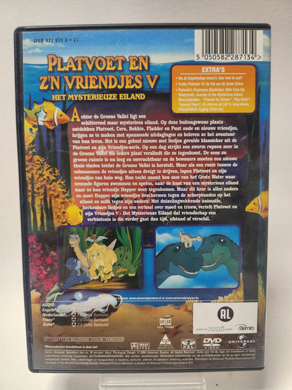 Platvoet en zijn Vriendjes het Mysterieuze Eiland DVD Kids - Feniks Gameshop