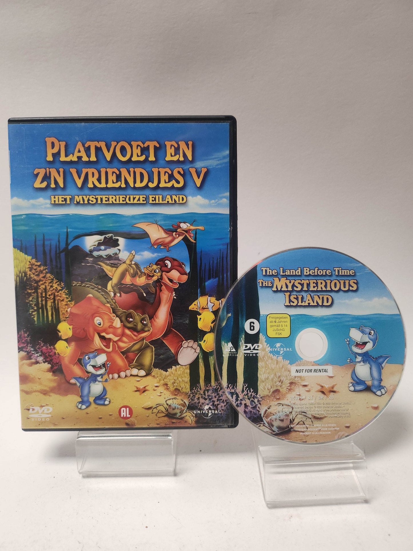 Platvoet en zijn Vriendjes het Mysterieuze Eiland DVD Kids - Feniks Gameshop
