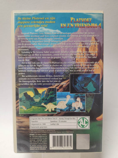 Platvoet en z'n Vriendjes 4 de Onvergetelijke Reis VHS - Feniks Gameshop
