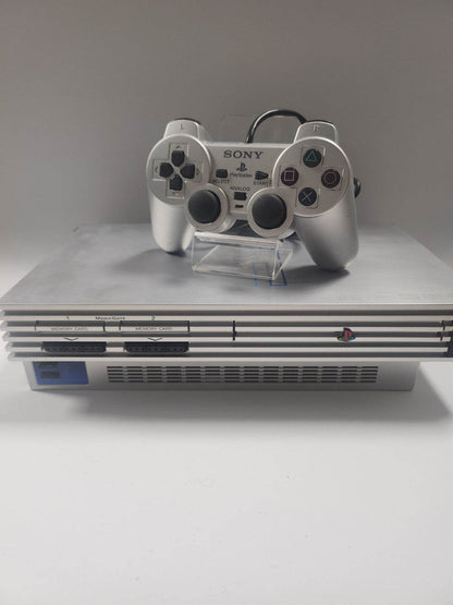 Zilver Phat Playstation 2 + Orginele Sony Controller - Feniks Gameshop