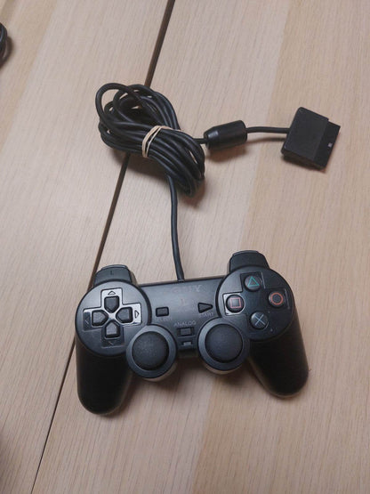 Playstation 2 Zwart Slim Boxed 1 Controller & Memorycard - Feniks Gameshop