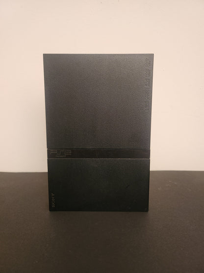 PlayStation 2 Slim Zwart SCPH-75004 + Originele Controller - Playstation 2 Consoles