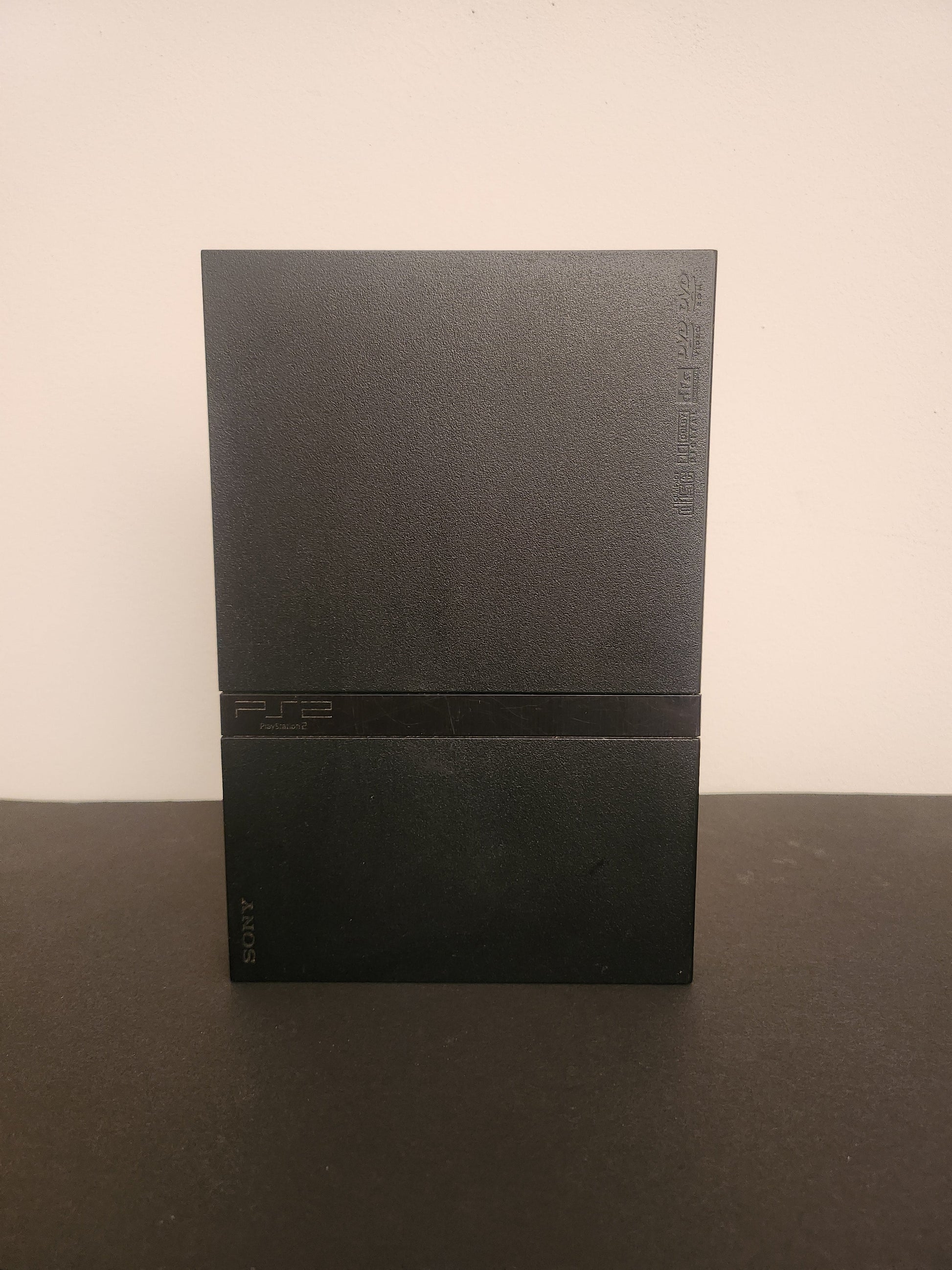 PlayStation 2 Slim Zwart SCPH-77004 + Originele Controller - Playstation 2 Consoles