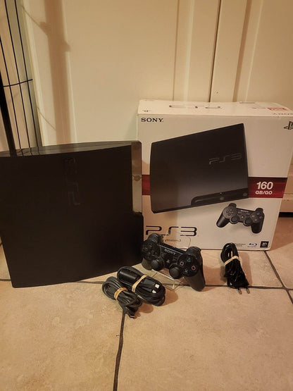 Playstation 3 Slim 160gb compleet in doos - Feniks Gameshop