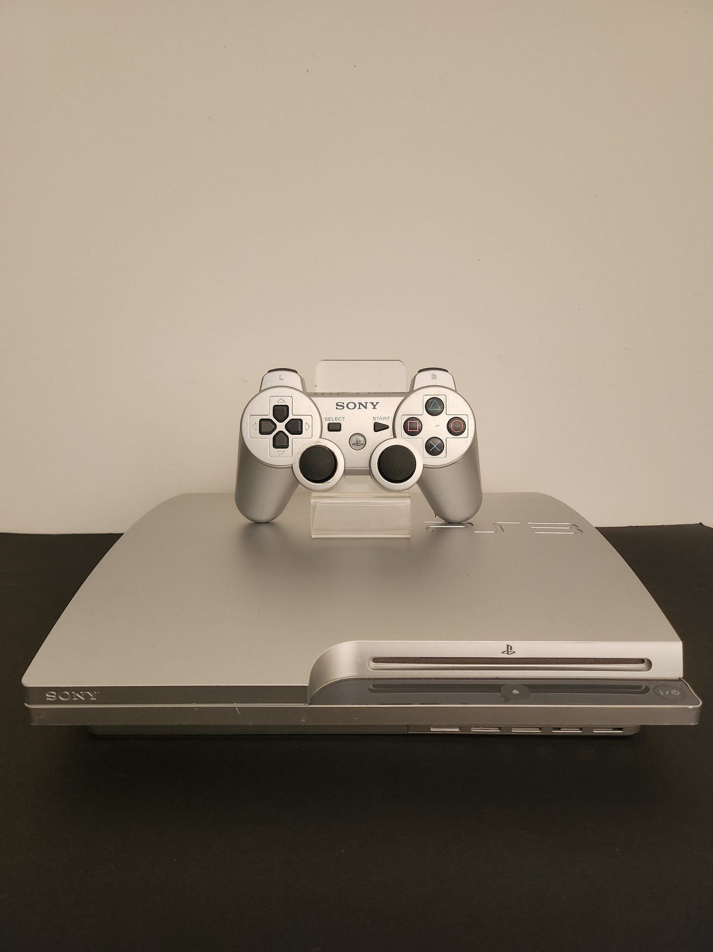 PlayStation 3 Slim Zilver 320GB + Originele Sony Controller - playstation 3 consoles