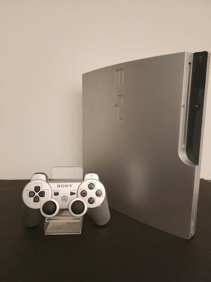 PlayStation 3 Slim Zilver 320GB + Originele Sony Controller - playstation 3 consoles