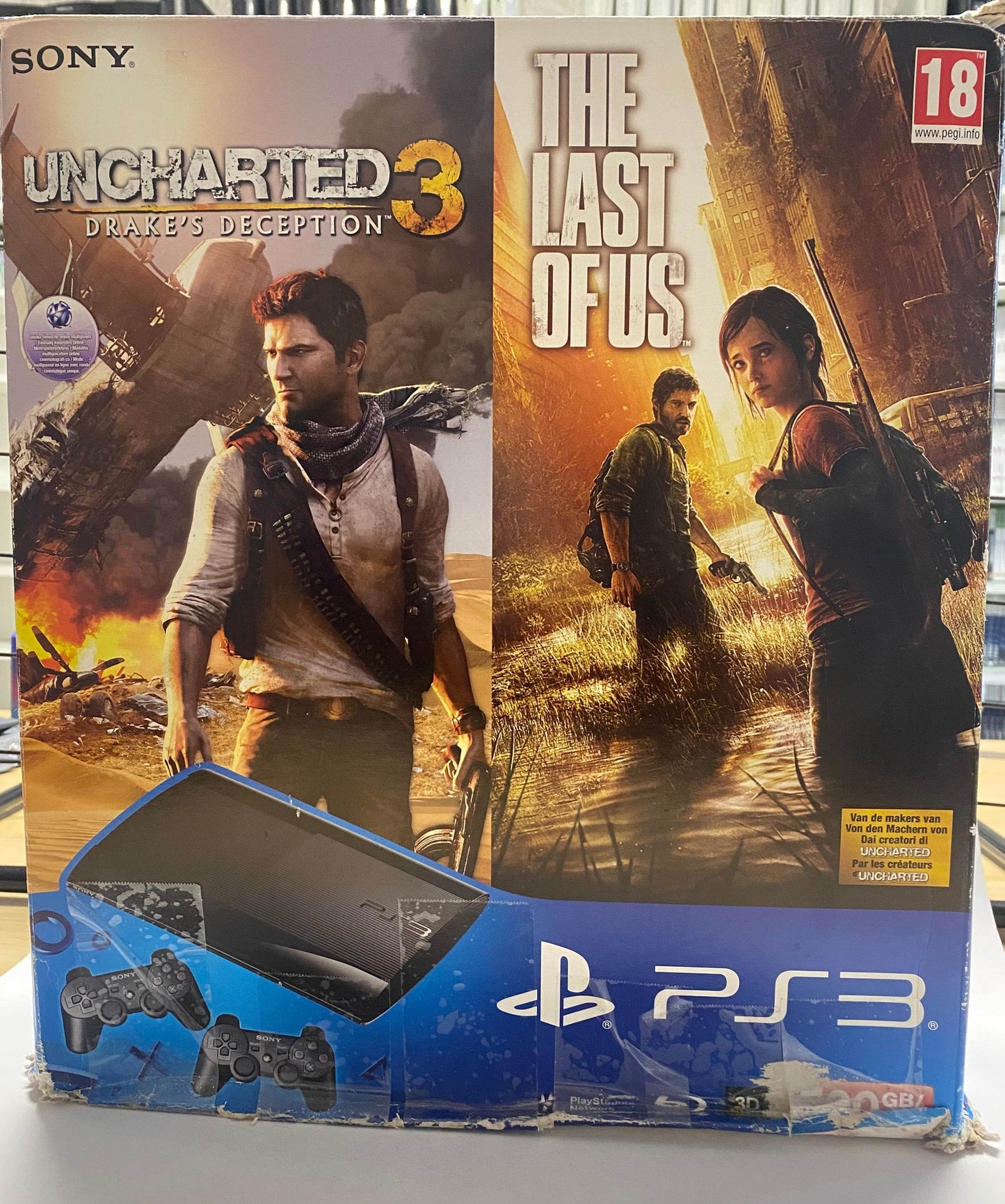 Playstation 3 500gb Uncharted - Feniks Gameshop