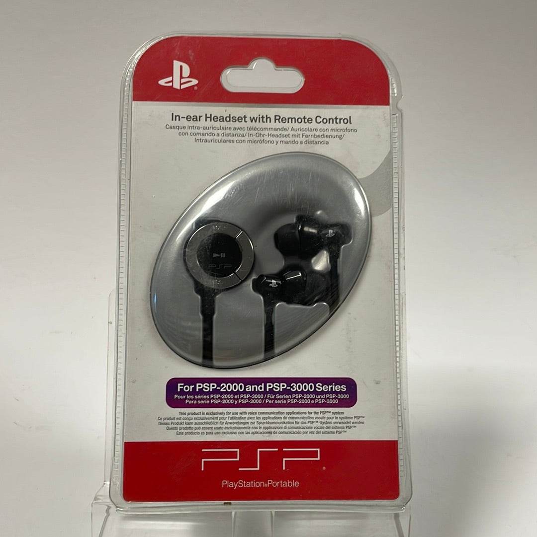 Playstation Portable In-Ear Headset Geseald with Remote Control - Feniks Gameshop