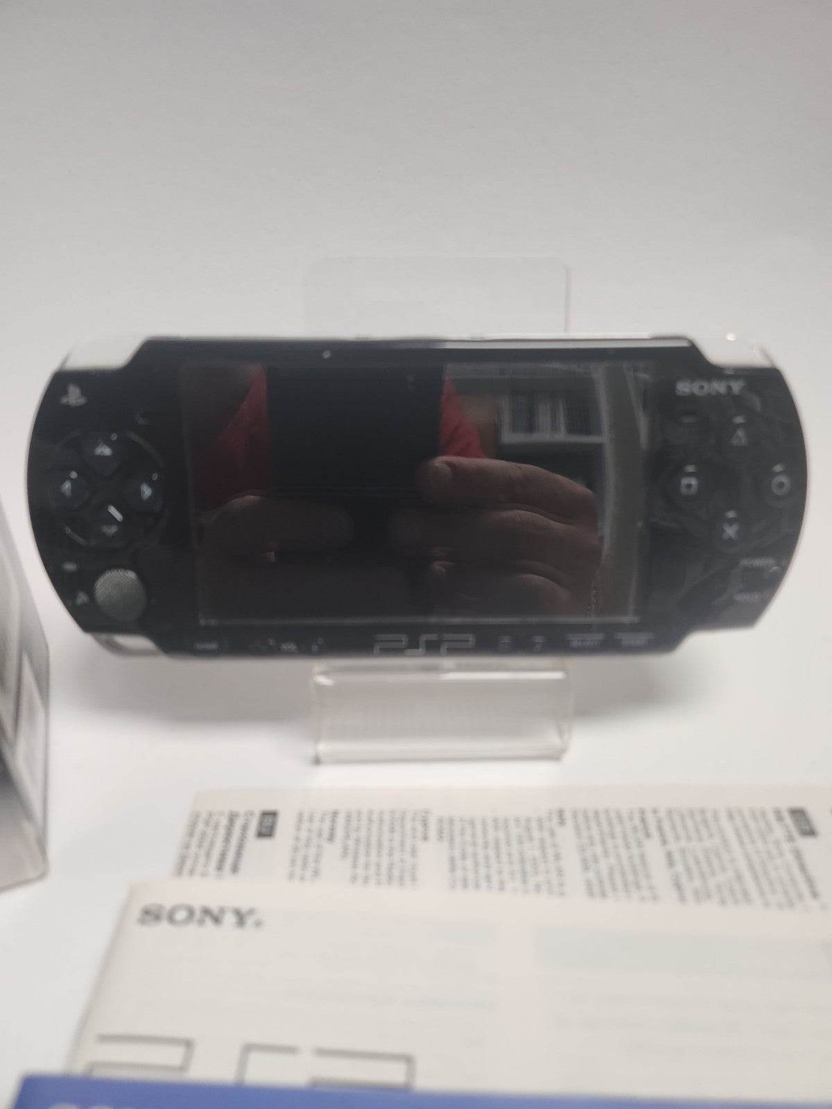 Playstation Portable Piano Black 2004-PB Slim & Lite in doos met alle toebehoren en boekjes - Feniks Gameshop