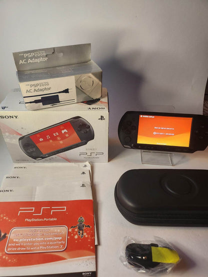Sony Playstation Portable (PSP) Street Black E1004cb in doos - Feniks Gameshop