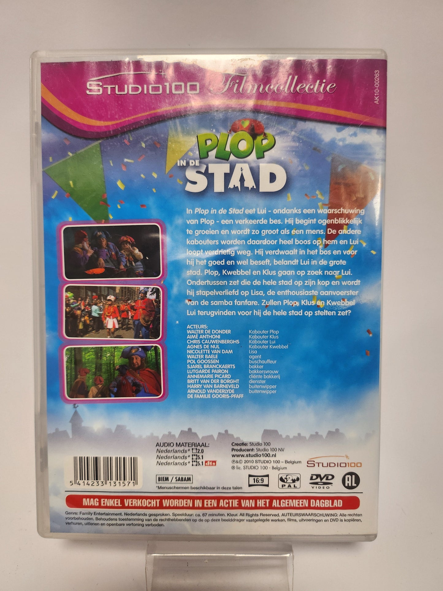 Plop in de Stad Deel 4 DVD Kids - Dvd kids